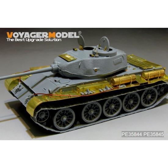 1/35 WWII Russian Medium Tank T-44 Early Version Basic Detail Set for MiniArt kit #35193 1/35 WWII Russian Medium Tank T-44 Early Version Basic Detail Set for MiniArt kit #35193