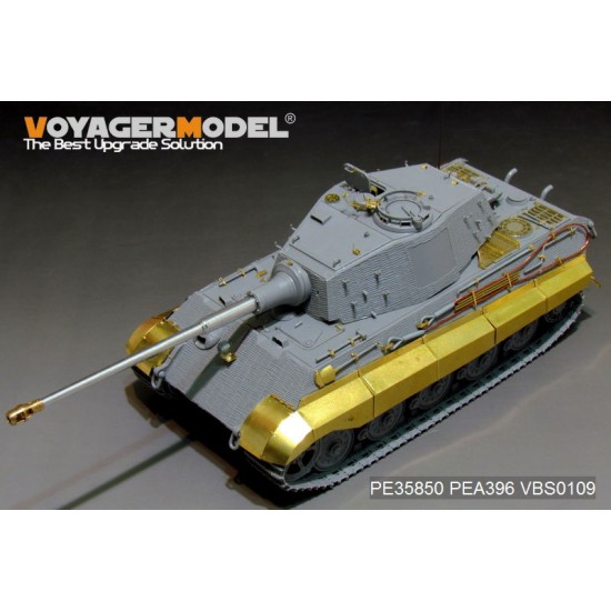 1/35 WWII German King Tiger (Hensehel Turret) Detail Set for Takom kit #2045/2047 1/35 WWII German King Tiger (Hensehel Turret) Detail Set for Takom kit #2045/2047