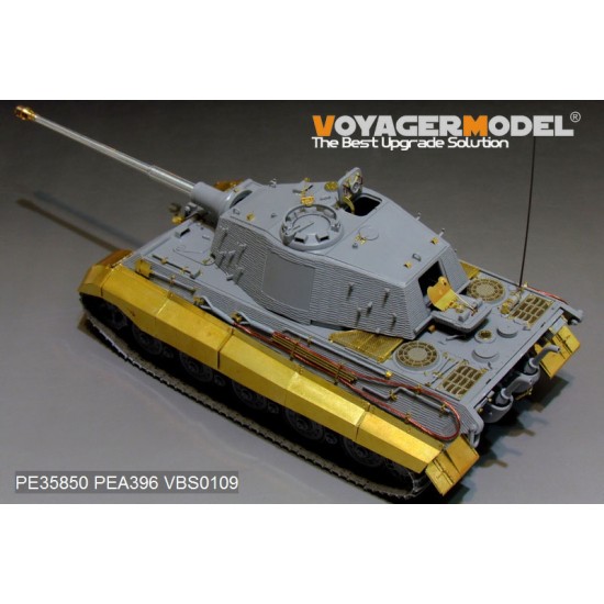1/35 WWII German King Tiger (Hensehel Turret) Detail Set for Takom kit #2045/2047 1/35 WWII German King Tiger (Hensehel Turret) Detail Set for Takom kit #2045/2047