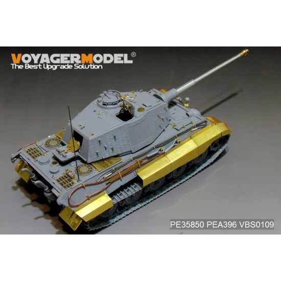 1/35 WWII German King Tiger (Hensehel Turret) Detail Set for Takom kit #2045/2047 1/35 WWII German King Tiger (Hensehel Turret) Detail Set for Takom kit #2045/2047