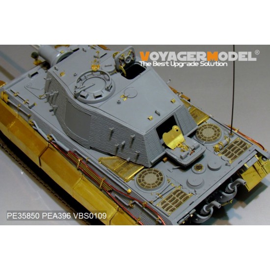 1/35 WWII German King Tiger (Hensehel Turret) Detail Set for Takom kit #2045/2047 1/35 WWII German King Tiger (Hensehel Turret) Detail Set for Takom kit #2045/2047
