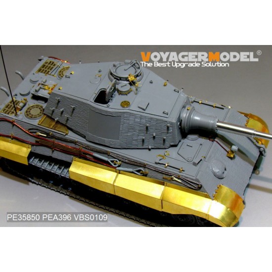1/35 WWII German King Tiger (Hensehel Turret) Detail Set for Takom kit #2045/2047 1/35 WWII German King Tiger (Hensehel Turret) Detail Set for Takom kit #2045/2047