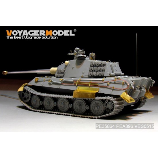 1/35 WWII King Tiger Final Version Detail Set for AMMO by Mig Jimenez #8500 1/35 WWII King Tiger Final Version Detail Set for AMMO by Mig Jimenez #8500