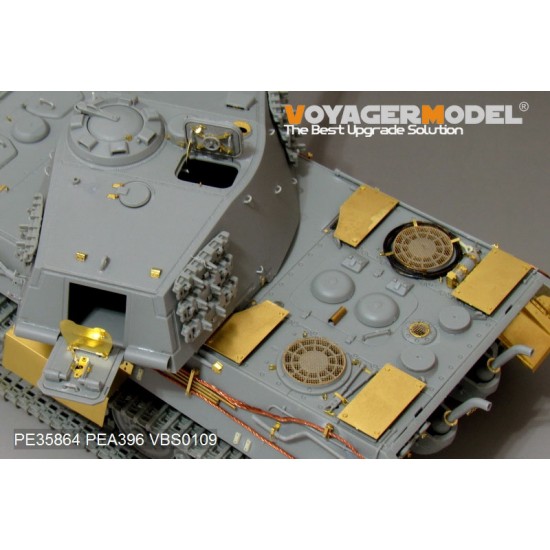 1/35 WWII King Tiger Final Version Detail Set for AMMO by Mig Jimenez #8500 1/35 WWII King Tiger Final Version Detail Set for AMMO by Mig Jimenez #8500