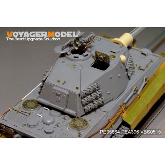 1/35 WWII King Tiger Final Version Detail Set for AMMO by Mig Jimenez #8500 1/35 WWII King Tiger Final Version Detail Set for AMMO by Mig Jimenez #8500