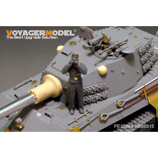 1/35 WWII King Tiger Final Version Detail Set for AMMO by Mig Jimenez #8500 1/35 WWII King Tiger Final Version Detail Set for AMMO by Mig Jimenez #8500