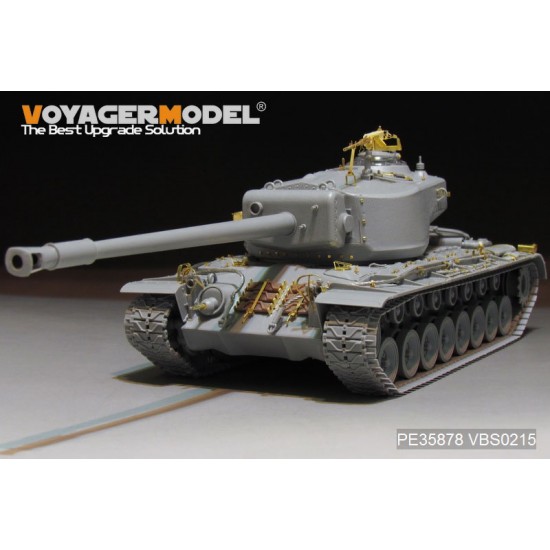 1/35 WWII US T-30/34 Super Heavy Tank Detail Set for Takom #2065 1/35 WWII US T-30/34 Super Heavy Tank Detail Set for Takom #2065