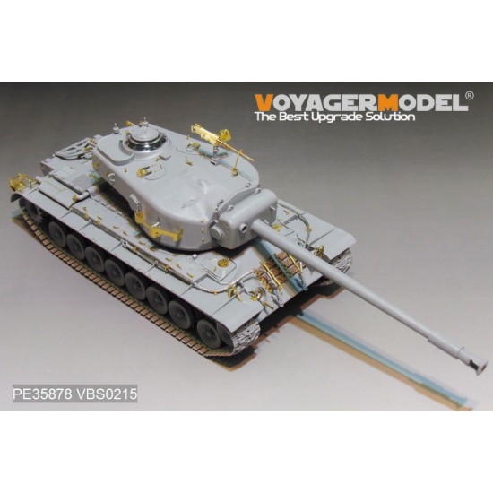 1/35 WWII US T-30/34 Super Heavy Tank Detail Set for Takom #2065 1/35 WWII US T-30/34 Super Heavy Tank Detail Set for Takom #2065