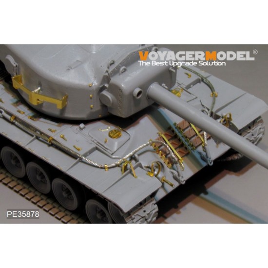 1/35 WWII US T-30/34 Super Heavy Tank Detail Set for Takom #2065 1/35 WWII US T-30/34 Super Heavy Tank Detail Set for Takom #2065
