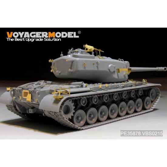 1/35 WWII US T-30/34 Super Heavy Tank Detail Set for Takom #2065 1/35 WWII US T-30/34 Super Heavy Tank Detail Set for Takom #2065