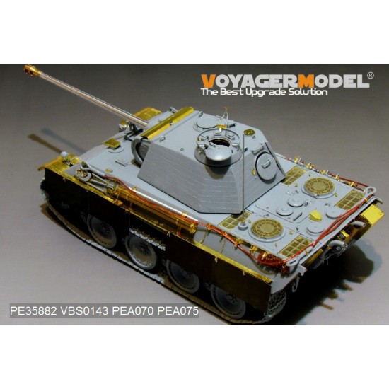 1/35 WWII Panther G Early Version Basic Detail Set for Dragon #6267/6384/7363/6847 1/35 WWII Panther G Early Version Basic Detail Set for Dragon #6267/6384/7363/6847