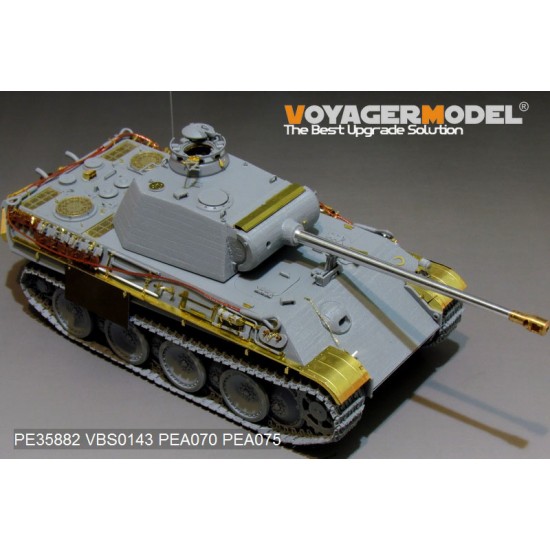1/35 WWII Panther G Early Version Basic Detail Set for Dragon #6267/6384/7363/6847 1/35 WWII Panther G Early Version Basic Detail Set for Dragon #6267/6384/7363/6847