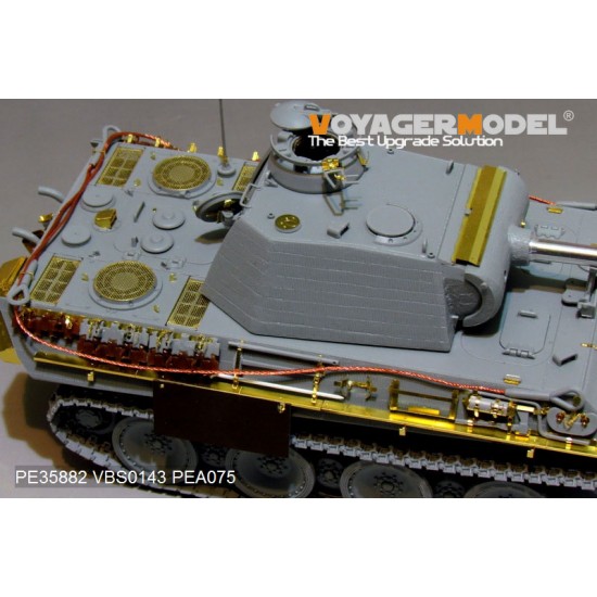 1/35 WWII Panther G Early Version Basic Detail Set for Dragon #6267/6384/7363/6847 1/35 WWII Panther G Early Version Basic Detail Set for Dragon #6267/6384/7363/6847