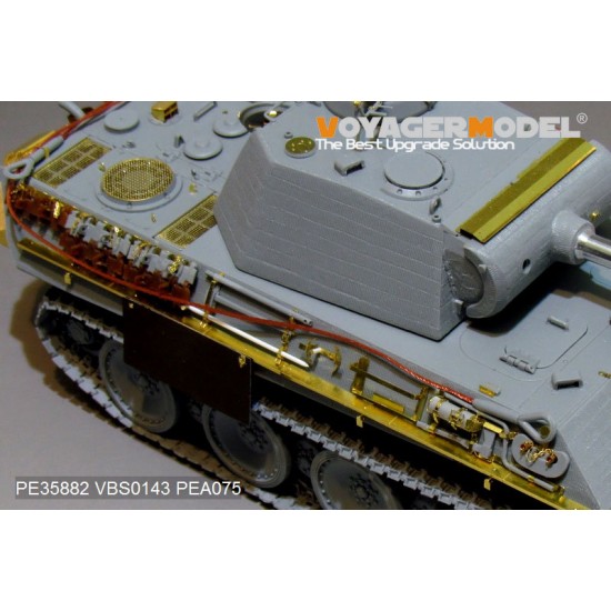 1/35 WWII Panther G Early Version Basic Detail Set for Dragon #6267/6384/7363/6847 1/35 WWII Panther G Early Version Basic Detail Set for Dragon #6267/6384/7363/6847