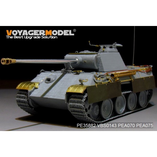 1/35 WWII Panther G Early Version Basic Detail Set for Dragon #6267/6384/7363/6847 1/35 WWII Panther G Early Version Basic Detail Set for Dragon #6267/6384/7363/6847