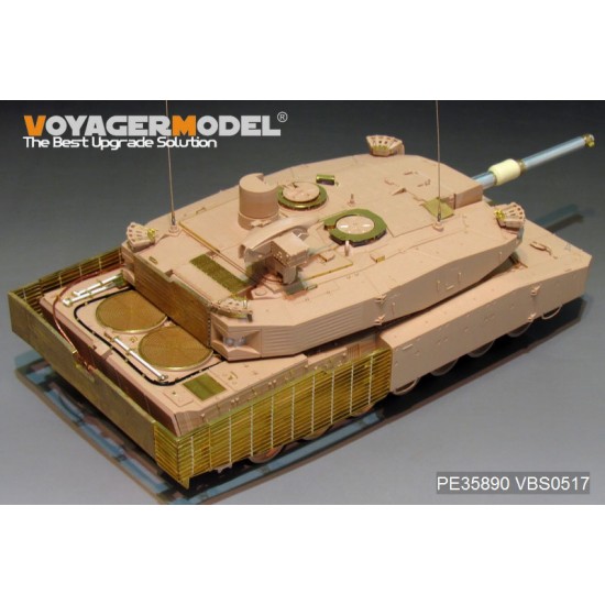 1/35 Modern German Leopard 2A4 Revolution 1 MBT Basic Detail Set for Tiger Model #4629 1/35 Modern German Leopard 2A4 Revolution 1 MBT Basic Detail Set for Tiger Model #4629