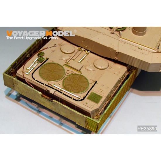 1/35 Modern German Leopard 2A4 Revolution 1 MBT Basic Detail Set for Tiger Model #4629 1/35 Modern German Leopard 2A4 Revolution 1 MBT Basic Detail Set for Tiger Model #4629