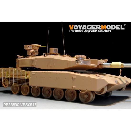 1/35 Modern German Leopard 2A4 Revolution 1 MBT Basic Detail Set for Tiger Model #4629 1/35 Modern German Leopard 2A4 Revolution 1 MBT Basic Detail Set for Tiger Model #4629
