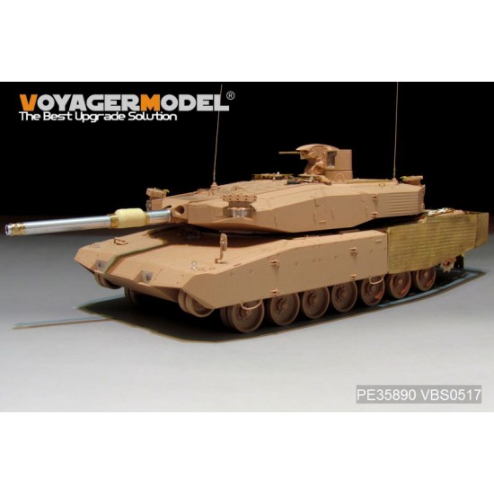 1/35 Modern German Leopard 2A4 Revolution 1 MBT Basic Detail Set for Tiger Model #4629 1/35 Modern German Leopard 2A4 Revolution 1 MBT Basic Detail Set for Tiger Model #4629