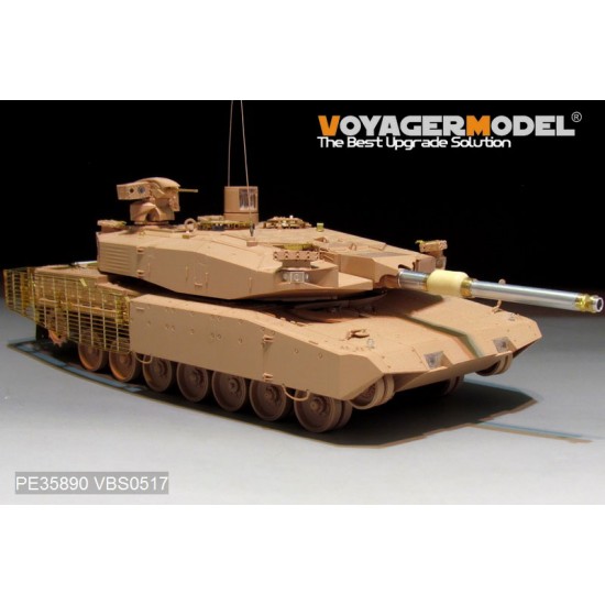 1/35 Modern German Leopard 2A4 Revolution 1 MBT Basic Detail Set for Tiger Model #4629 1/35 Modern German Leopard 2A4 Revolution 1 MBT Basic Detail Set for Tiger Model #4629