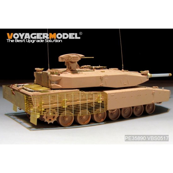 1/35 Modern German Leopard 2A4 Revolution 1 MBT Basic Detail Set for Tiger Model #4629 1/35 Modern German Leopard 2A4 Revolution 1 MBT Basic Detail Set for Tiger Model #4629