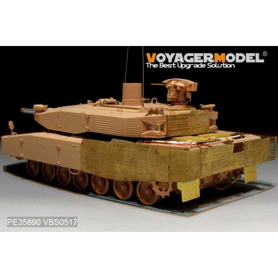 1/35 Modern German Leopard 2A4 Revolution 1 MBT Basic Detail Set for Tiger Model #4629 1/35 Modern German Leopard 2A4 Revolution 1 MBT Basic Detail Set for Tiger Model #4629