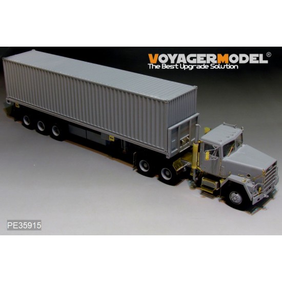 1/35 Modern US M915 Tractor/M872 Trailer Detail Set for Trumpeter kits #01015 1/35 Modern US M915 Tractor/M872 Trailer Detail Set for Trumpeter kits #01015