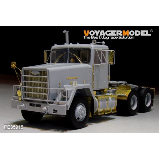 1/35 Modern US M915 Tractor/M872 Trailer Detail Set for Trumpeter kits #01015 1/35 Modern US M915 Tractor/M872 Trailer Detail Set for Trumpeter kits #01015