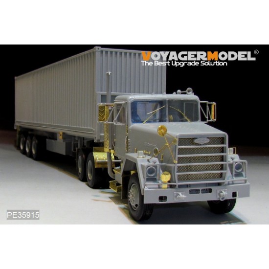 1/35 Modern US M915 Tractor/M872 Trailer Detail Set for Trumpeter kits #01015 1/35 Modern US M915 Tractor/M872 Trailer Detail Set for Trumpeter kits #01015