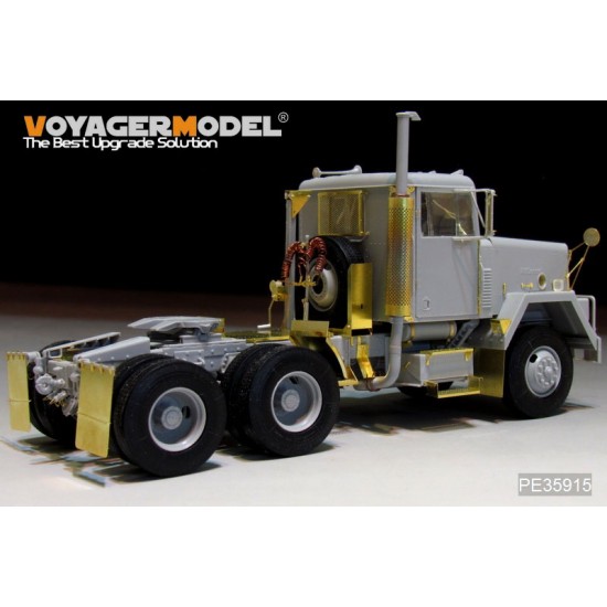 1/35 Modern US M915 Tractor/M872 Trailer Detail Set for Trumpeter kits #01015 1/35 Modern US M915 Tractor/M872 Trailer Detail Set for Trumpeter kits #01015