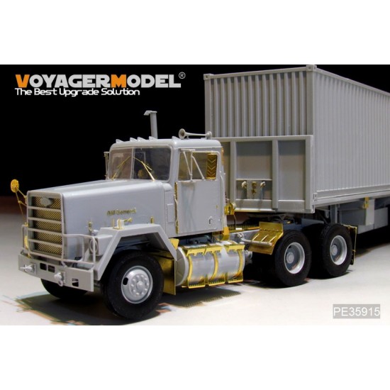 1/35 Modern US M915 Tractor/M872 Trailer Detail Set for Trumpeter kits #01015 1/35 Modern US M915 Tractor/M872 Trailer Detail Set for Trumpeter kits #01015