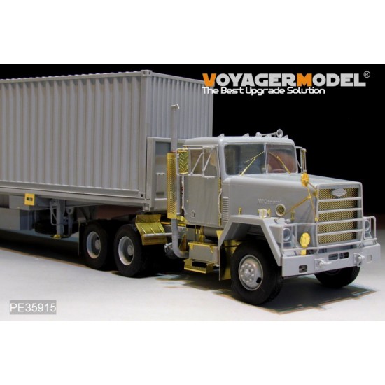1/35 Modern US M915 Tractor/M872 Trailer Detail Set for Trumpeter kits #01015 1/35 Modern US M915 Tractor/M872 Trailer Detail Set for Trumpeter kits #01015