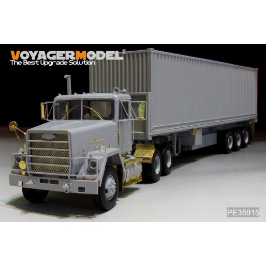 1/35 Modern US M915 Tractor/M872 Trailer Detail Set for Trumpeter kits #01015 1/35 Modern US M915 Tractor/M872 Trailer Detail Set for Trumpeter kits #01015