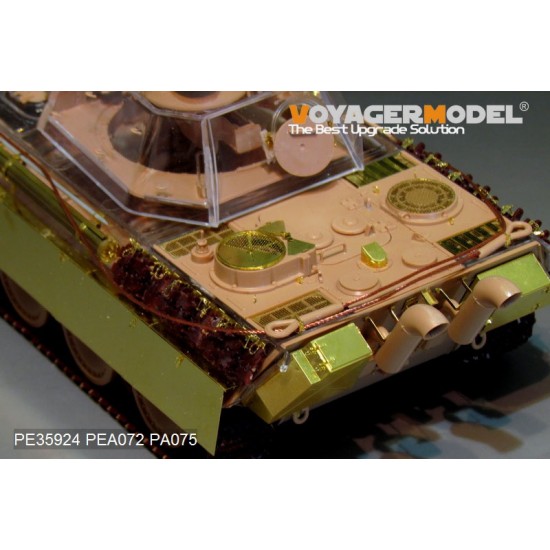 1/35 WWII German Panther G (late) Basic Detail Set for Rye Field Model #5016 1/35 WWII German Panther G (late) Basic Detail Set for Rye Field Model #5016