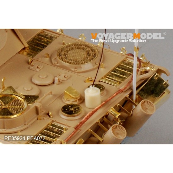 1/35 WWII German Panther G (late) Basic Detail Set for Rye Field Model #5016 1/35 WWII German Panther G (late) Basic Detail Set for Rye Field Model #5016