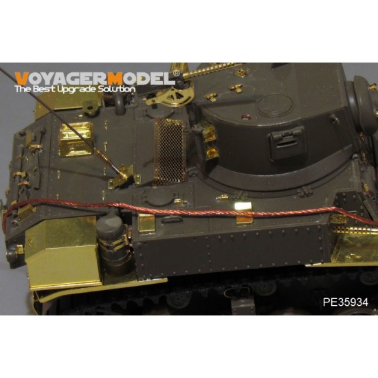 1/35 WWII US M3 Stuart Basic Detail Set (Gun barrel & antenna base include) for Tamiya kit #36360 1/35 WWII US M3 Stuart Basic Detail Set (Gun barrel & antenna base include) for Tamiya kit #36360