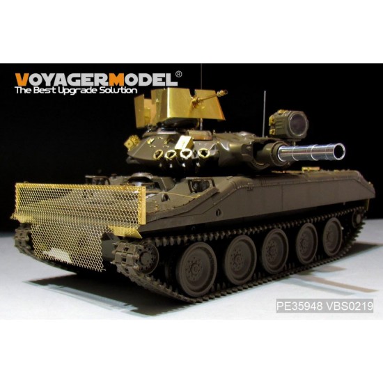 1/35 Vietnam War US M551 Sheridan Airborne Tank Detail Set for Tamiya kit #35365 1/35 Vietnam War US M551 Sheridan Airborne Tank Detail Set for Tamiya kit #35365