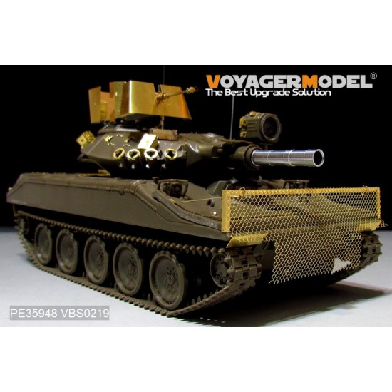 1/35 Vietnam War US M551 Sheridan Airborne Tank Detail Set for Tamiya kit #35365 1/35 Vietnam War US M551 Sheridan Airborne Tank Detail Set for Tamiya kit #35365