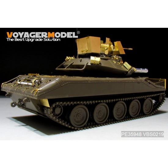 1/35 Vietnam War US M551 Sheridan Airborne Tank Detail Set for Tamiya kit #35365 1/35 Vietnam War US M551 Sheridan Airborne Tank Detail Set for Tamiya kit #35365