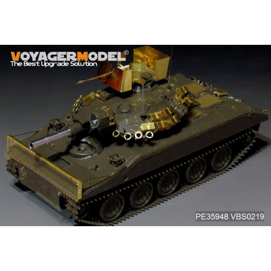 1/35 Vietnam War US M551 Sheridan Airborne Tank Detail Set for Tamiya kit #35365 1/35 Vietnam War US M551 Sheridan Airborne Tank Detail Set for Tamiya kit #35365