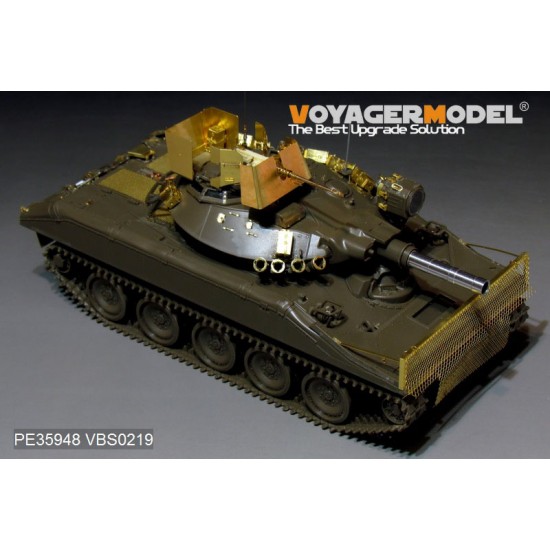 1/35 Vietnam War US M551 Sheridan Airborne Tank Detail Set for Tamiya kit #35365 1/35 Vietnam War US M551 Sheridan Airborne Tank Detail Set for Tamiya kit #35365