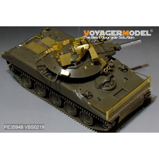 1/35 Vietnam War US M551 Sheridan Airborne Tank Detail Set for Tamiya kit #35365 1/35 Vietnam War US M551 Sheridan Airborne Tank Detail Set for Tamiya kit #35365