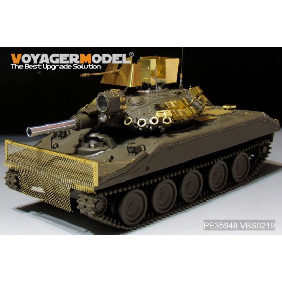 1/35 Vietnam War US M551 Sheridan Airborne Tank Detail Set for Tamiya kit #35365 1/35 Vietnam War US M551 Sheridan Airborne Tank Detail Set for Tamiya kit #35365