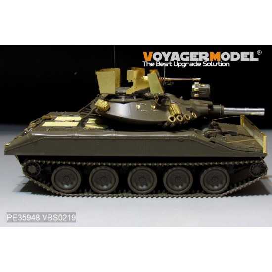 1/35 Vietnam War US M551 Sheridan Airborne Tank Detail Set for Tamiya kit #35365 1/35 Vietnam War US M551 Sheridan Airborne Tank Detail Set for Tamiya kit #35365