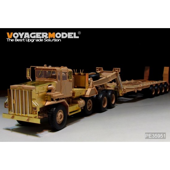 1/35 US M911 C-HET & M747 Semi-Trailer Detail Set for Meng Models #SS013 1/35 US M911 C-HET & M747 Semi-Trailer Detail Set for Meng Models #SS013