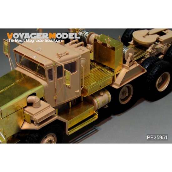 1/35 US M911 C-HET & M747 Semi-Trailer Detail Set for Meng Models #SS013 1/35 US M911 C-HET & M747 Semi-Trailer Detail Set for Meng Models #SS013