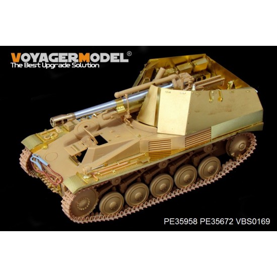 1/35 WWII German Self-propelled Howitzer Wespe Basic Detail Set for Tamiya kits 1/35 WWII German Self-propelled Howitzer Wespe Basic Detail Set for Tamiya kits