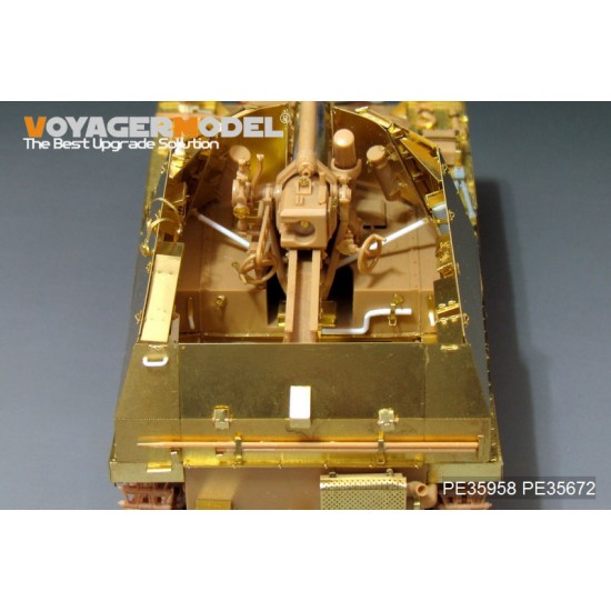 1/35 WWII German Self-propelled Howitzer Wespe Basic Detail Set for Tamiya kits 1/35 WWII German Self-propelled Howitzer Wespe Basic Detail Set for Tamiya kits
