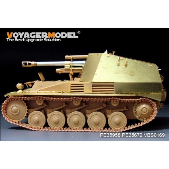 1/35 WWII German Self-propelled Howitzer Wespe Basic Detail Set for Tamiya kits 1/35 WWII German Self-propelled Howitzer Wespe Basic Detail Set for Tamiya kits