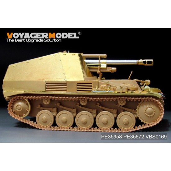 1/35 WWII German Self-propelled Howitzer Wespe Basic Detail Set for Tamiya kits 1/35 WWII German Self-propelled Howitzer Wespe Basic Detail Set for Tamiya kits